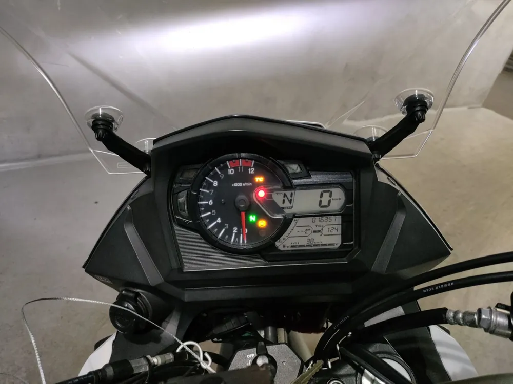 Suzuki V Strom650A 2019, белый, синий, фото 5