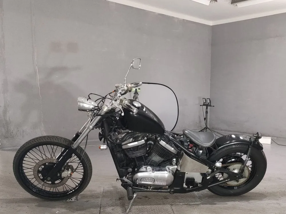 Kawasaki Vulcan 400 Classic 1995, чёрный, фото 2