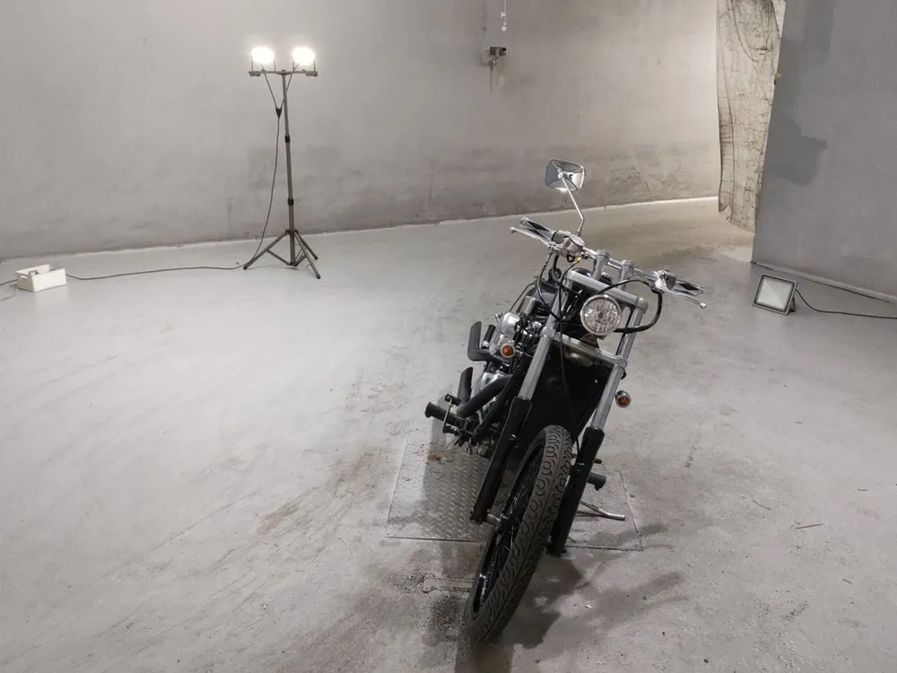 Kawasaki Vulcan 400 Classic 1995, чёрный, фото 3