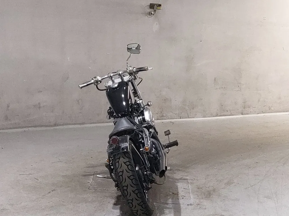Kawasaki Vulcan 400 Classic 1995, чёрный, фото 4