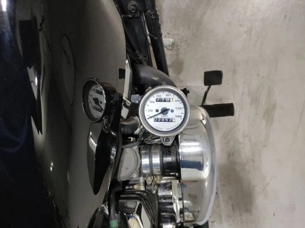 Kawasaki Vulcan 400 Classic 1995, чёрный, фото 5