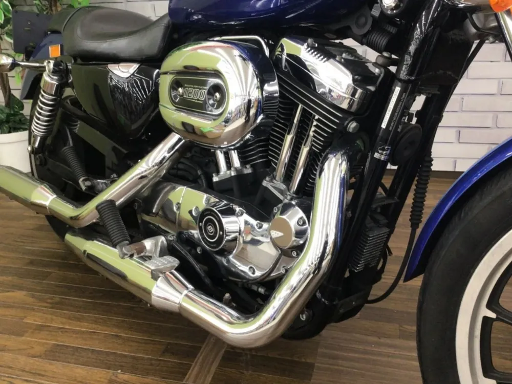 Harley-Davidson XL1200L Sportster 2009, синий, фото 5