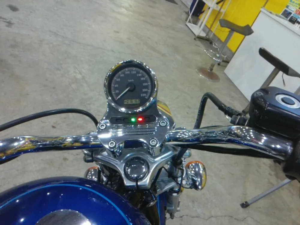 Harley-Davidson XL1200L Sportster 2009, синий, фото 10