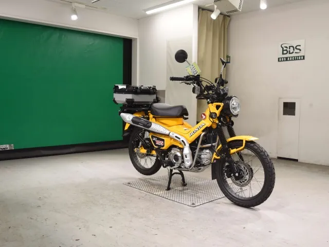 Honda CT125 Hunter Cub, жёлтый, фото 3