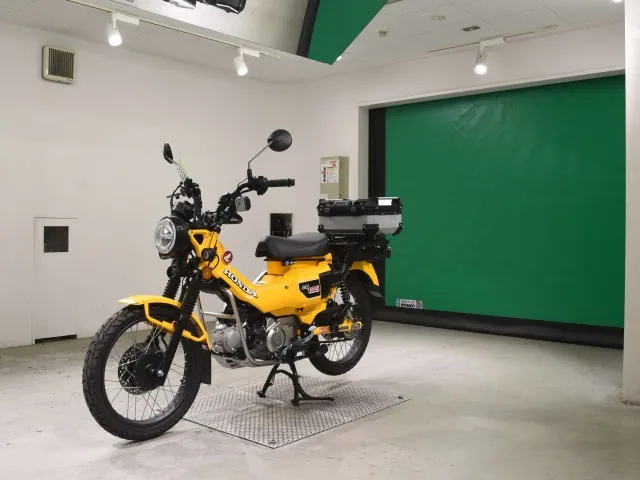 Honda CT125 Hunter Cub, жёлтый, фото 4