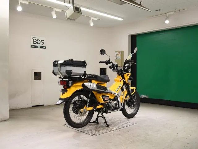 Honda CT125 Hunter Cub, жёлтый, фото 5
