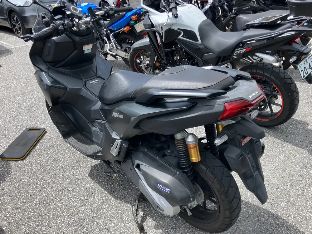 Honda ADV160, чёрный, фото 4