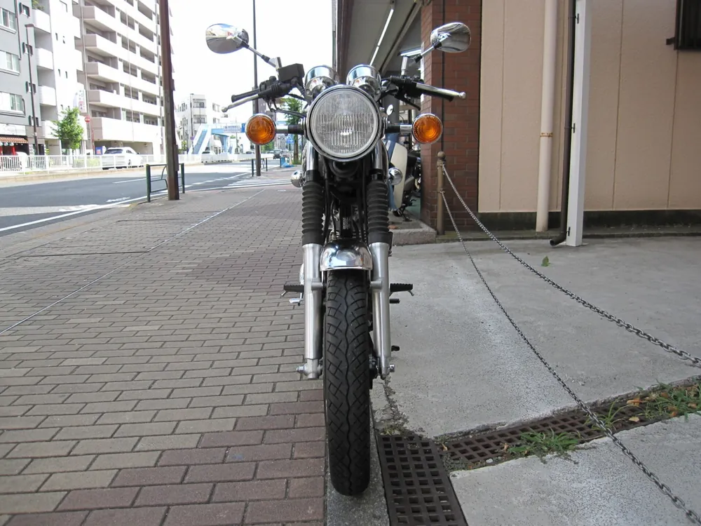 Yamaha SR400 Final Edition Limited 2021, серый, фото 4
