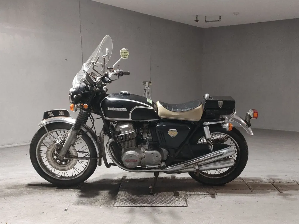 Honda Cb550 1969, чёрный, фото 2