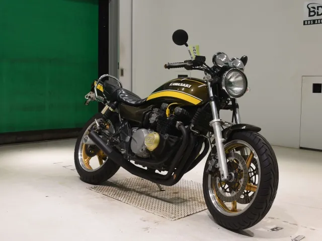 Kawasaki Zephyr 400 1993, зелёный, фото 3