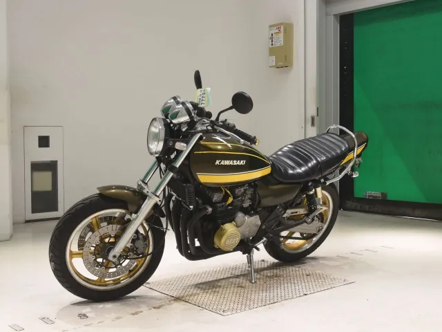 Kawasaki Zephyr 400 1993, зелёный, фото 4