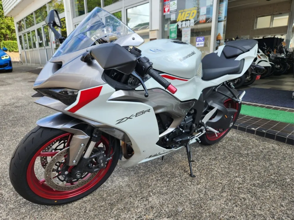 Kawasaki Zx-6Ra 2025, p white, фото 6