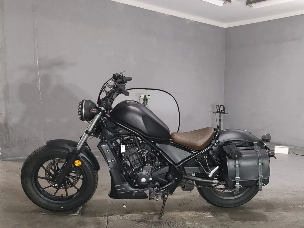 Honda Rebel 250, чёрный, фото 2