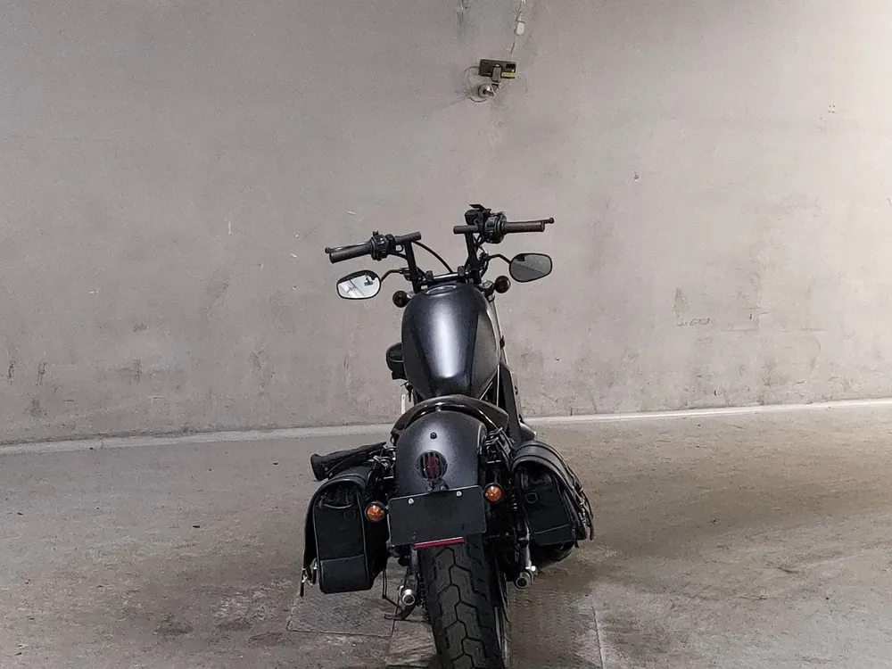 Honda Rebel 250, чёрный, фото 4