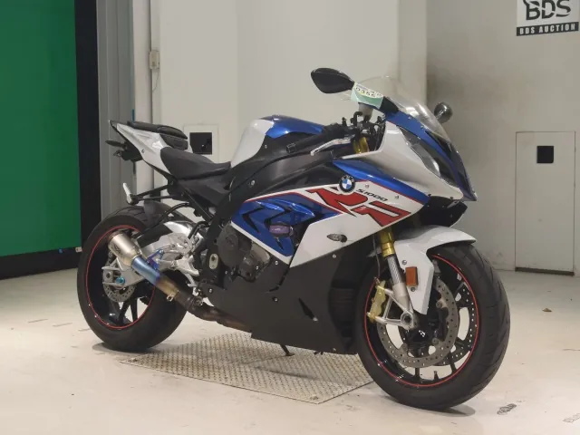 BMW S1000Rr 2018, white | blue, фото 3