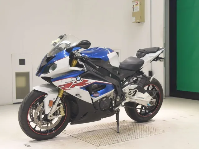 BMW S1000Rr 2018, white | blue, фото 4