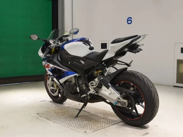 BMW S1000Rr 2018, white | blue, фото 6