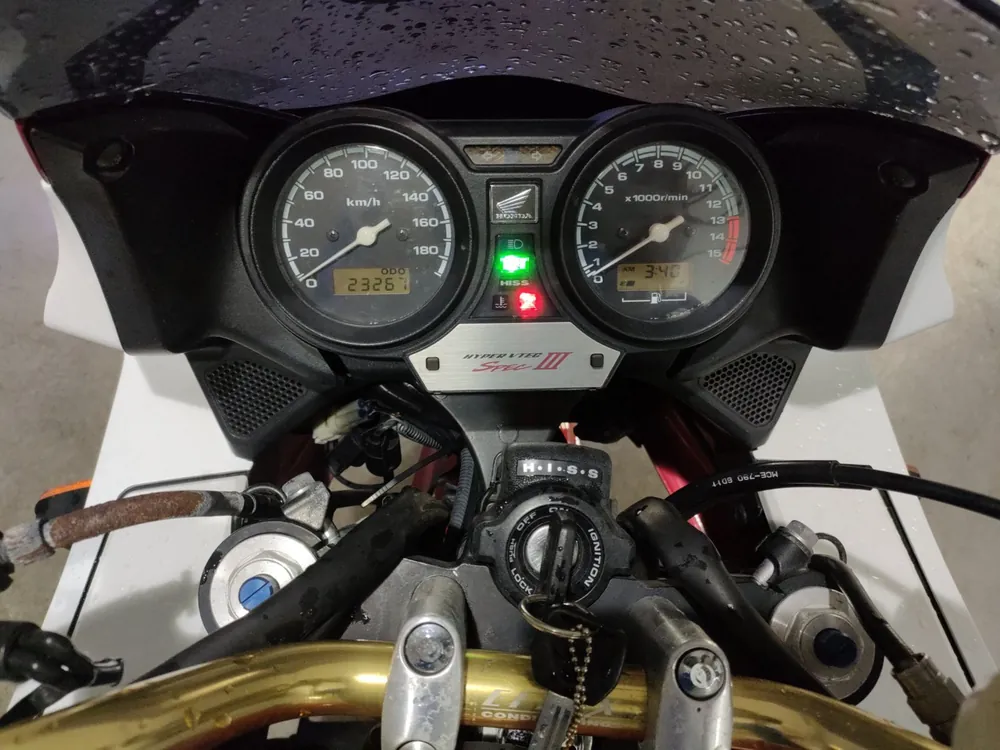 Honda CB400 Super Four 2006, красный, фото 5