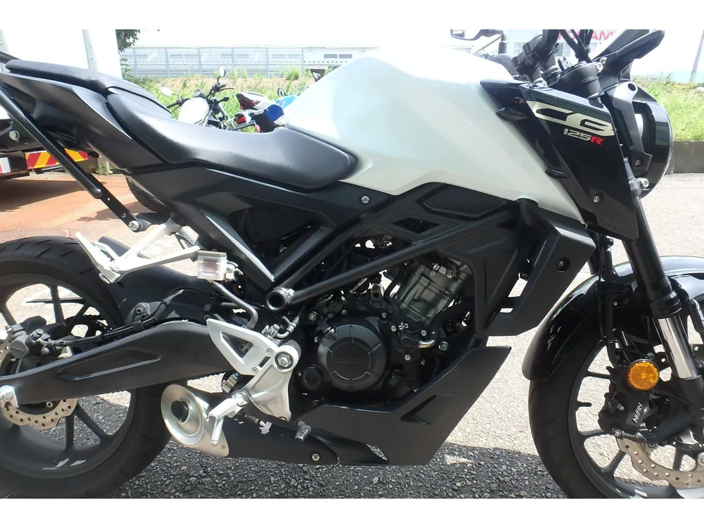 Honda CB125R JC91, white/black, фото 5