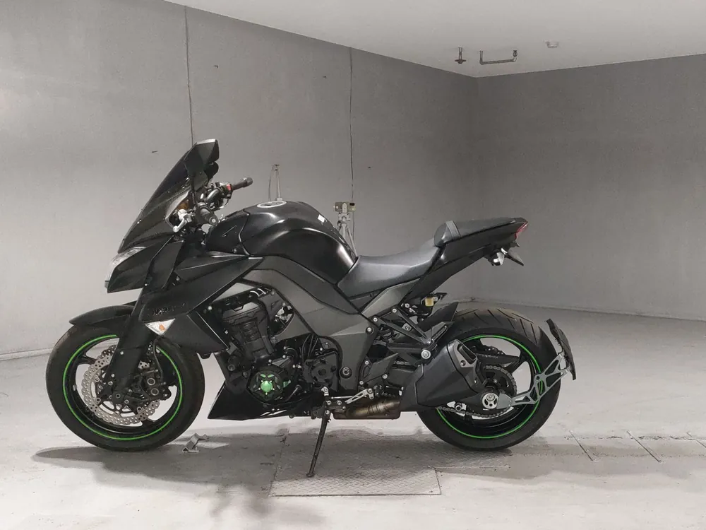 Kawasaki Z1000 2013, чёрный, фото 2