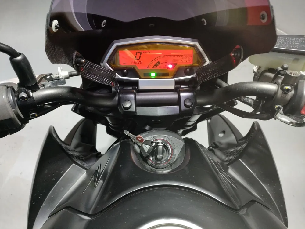 Kawasaki Z1000 2013, чёрный, фото 5