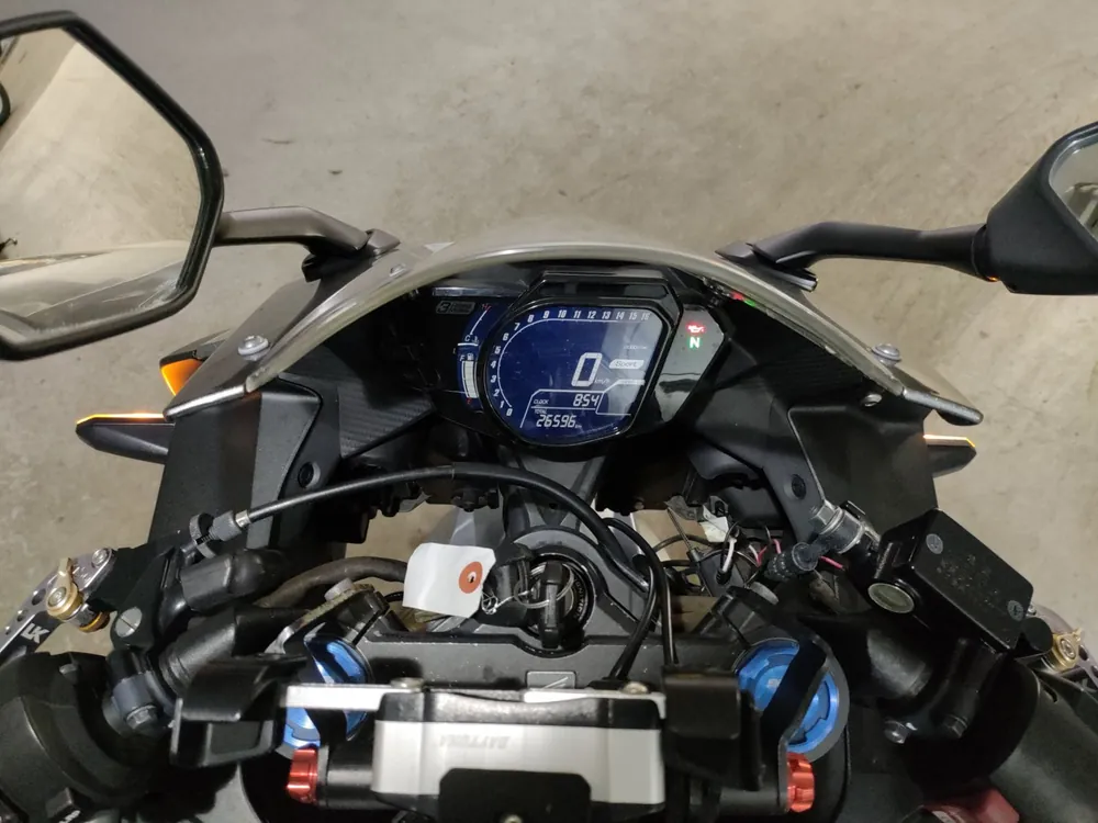 Honda CBR250RR, серый, зелёный, фото 5
