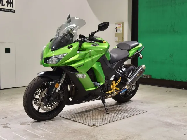 Kawasaki Ninja 1000 2014, зелёный, фото 4