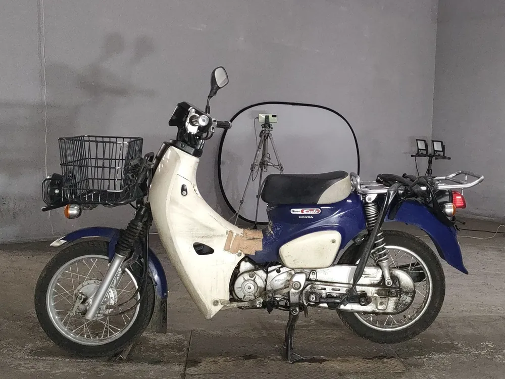 Honda C110, синий, фото 2