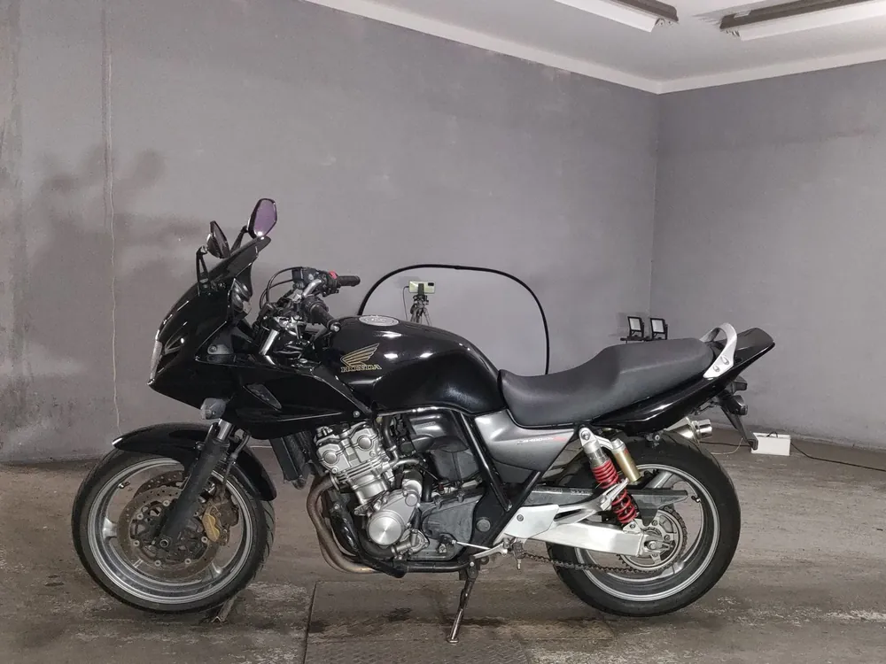 Honda CB400SB 2008, чёрный, фото 2