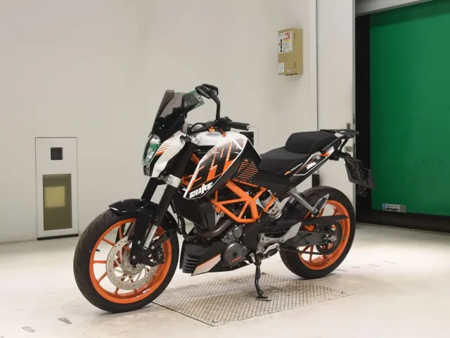 KTM 390 Duke 2016, white | black, фото 4
