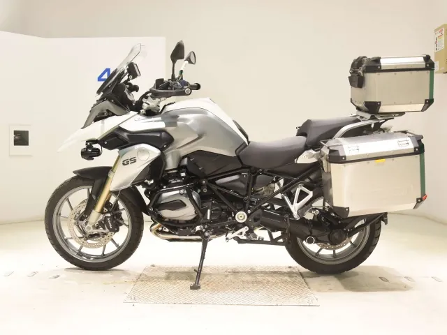 BMW R1200Gs 2015, белый, серебристый, фото 2