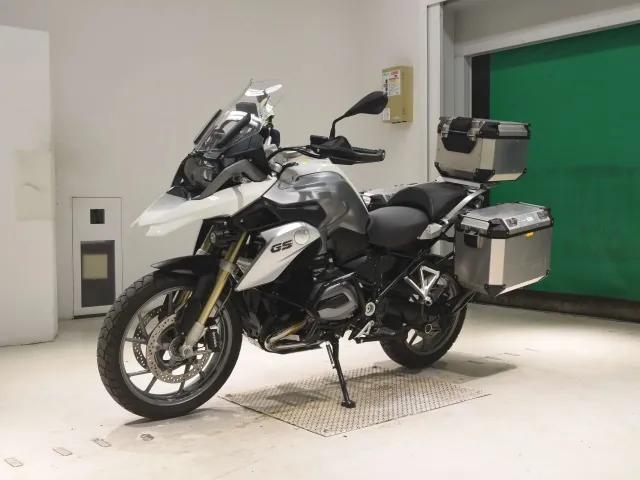BMW R1200Gs 2015, белый, серебристый, фото 4