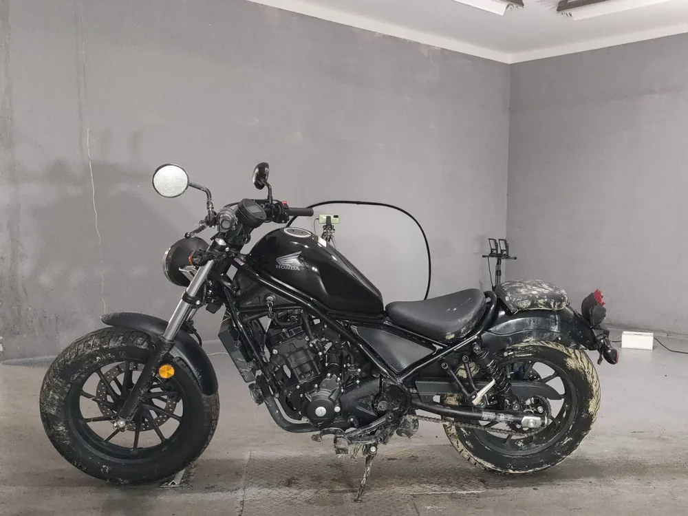 Honda Rebel 250, чёрный, фото 2
