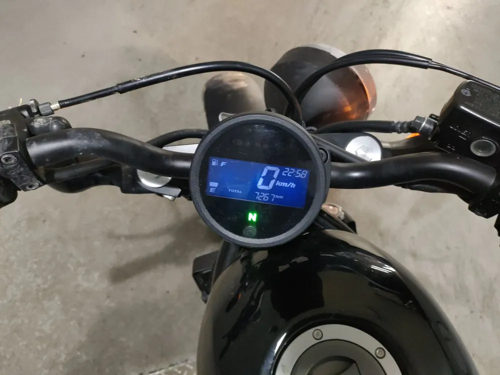 Honda Rebel 250, чёрный, фото 5