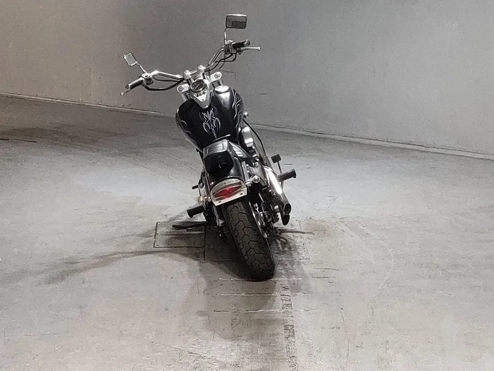 Kawasaki Vulcan 400 Classic 1995, чёрный, фото 4