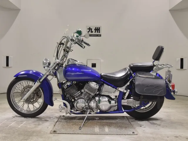 Yamaha Drag Star 400 Classic 2001, синий, фото 2