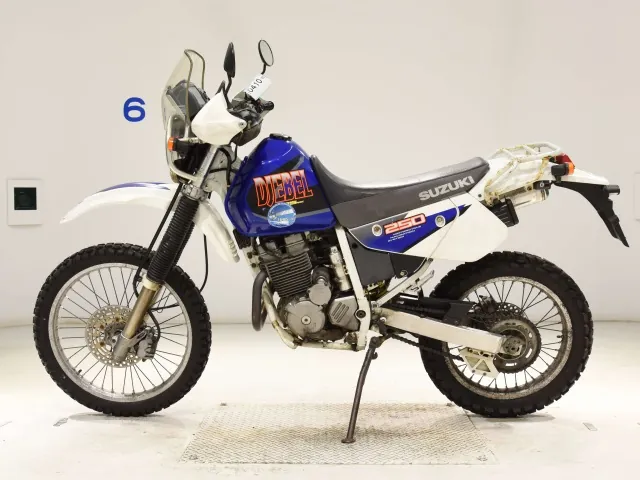 Suzuki DR250R, синий, фото 2