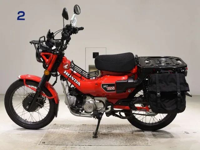 Honda CT125 Hunter Cub, красный, фото 2