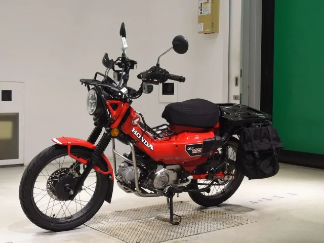 Honda CT125 Hunter Cub, красный, фото 4