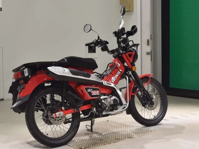 Honda CT125 Hunter Cub, красный, фото 5