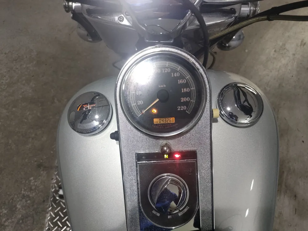 Harley-Davidson Fat Boy 2004, серый, фото 5