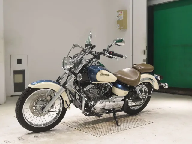 Yamaha Dragstar 250, white | blue, фото 4