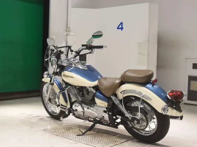 Yamaha Dragstar 250, white | blue, фото 6