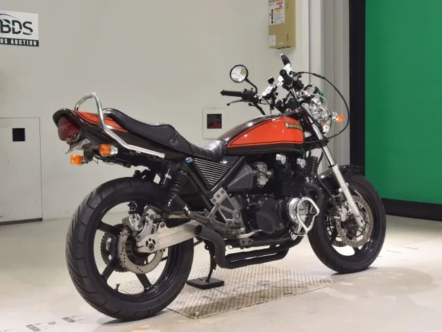 Kawasaki Zephyr 400 1997, light brown, оранжевый, фото 5