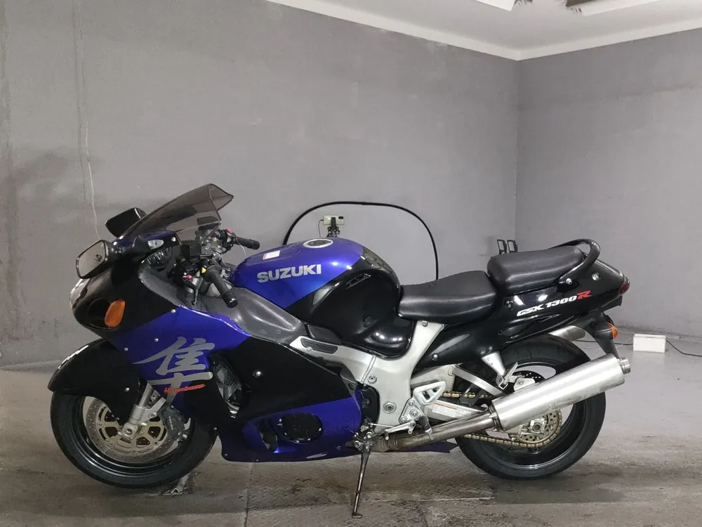 Suzuki GSX1300R Hayabusa 2001, black / blue, фото 2