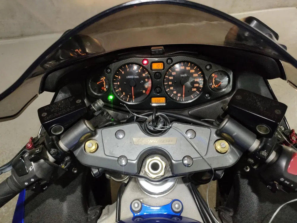 Suzuki GSX1300R Hayabusa 2001, black / blue, фото 5