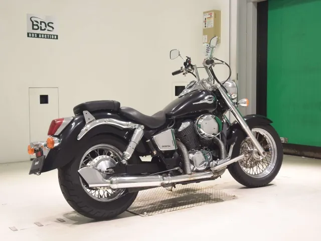 Honda Shadow 400 2004, чёрный, фото 5
