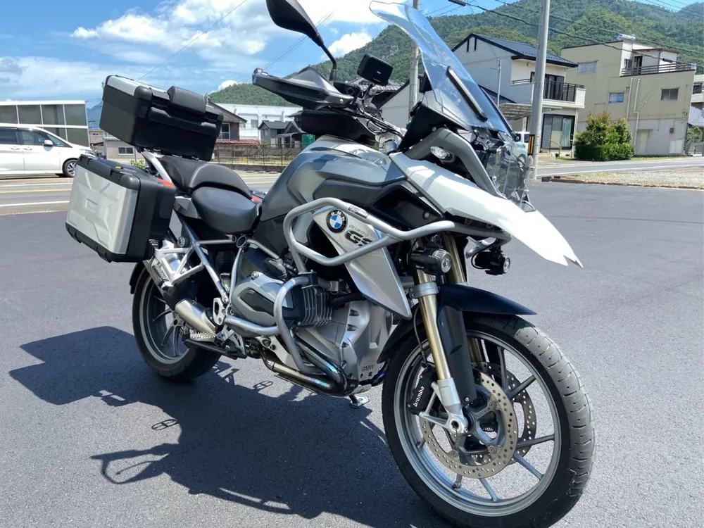 BMW R1200Gs 2013, white/silver, фото 4