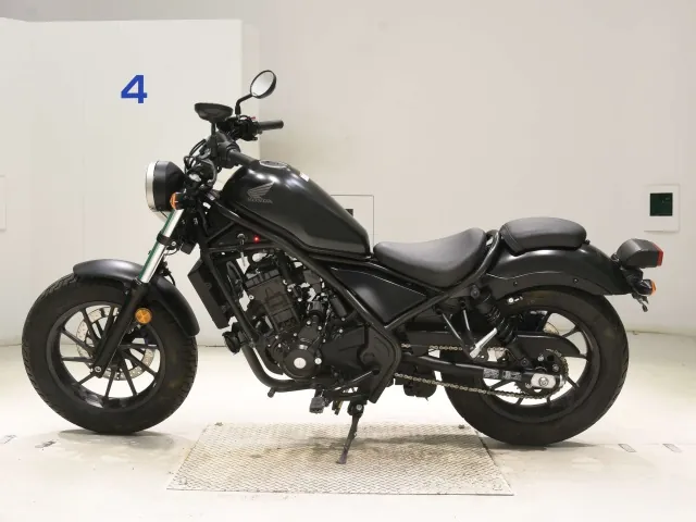 Honda Rebel 250, matt black, фото 2