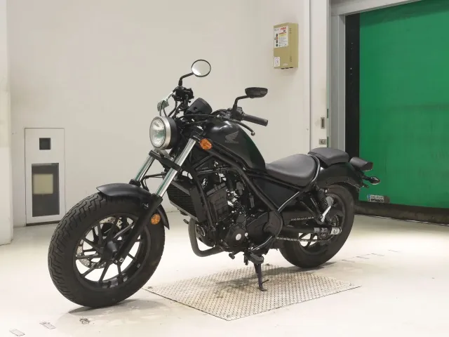 Honda Rebel 250, matt black, фото 4